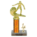 Custom Surfing Trophy - Type L Series 3619