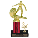 Custom Surfing Trophy - Type L Series 3619
