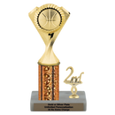 Custom Basketball Trophy - Type L Series 36205