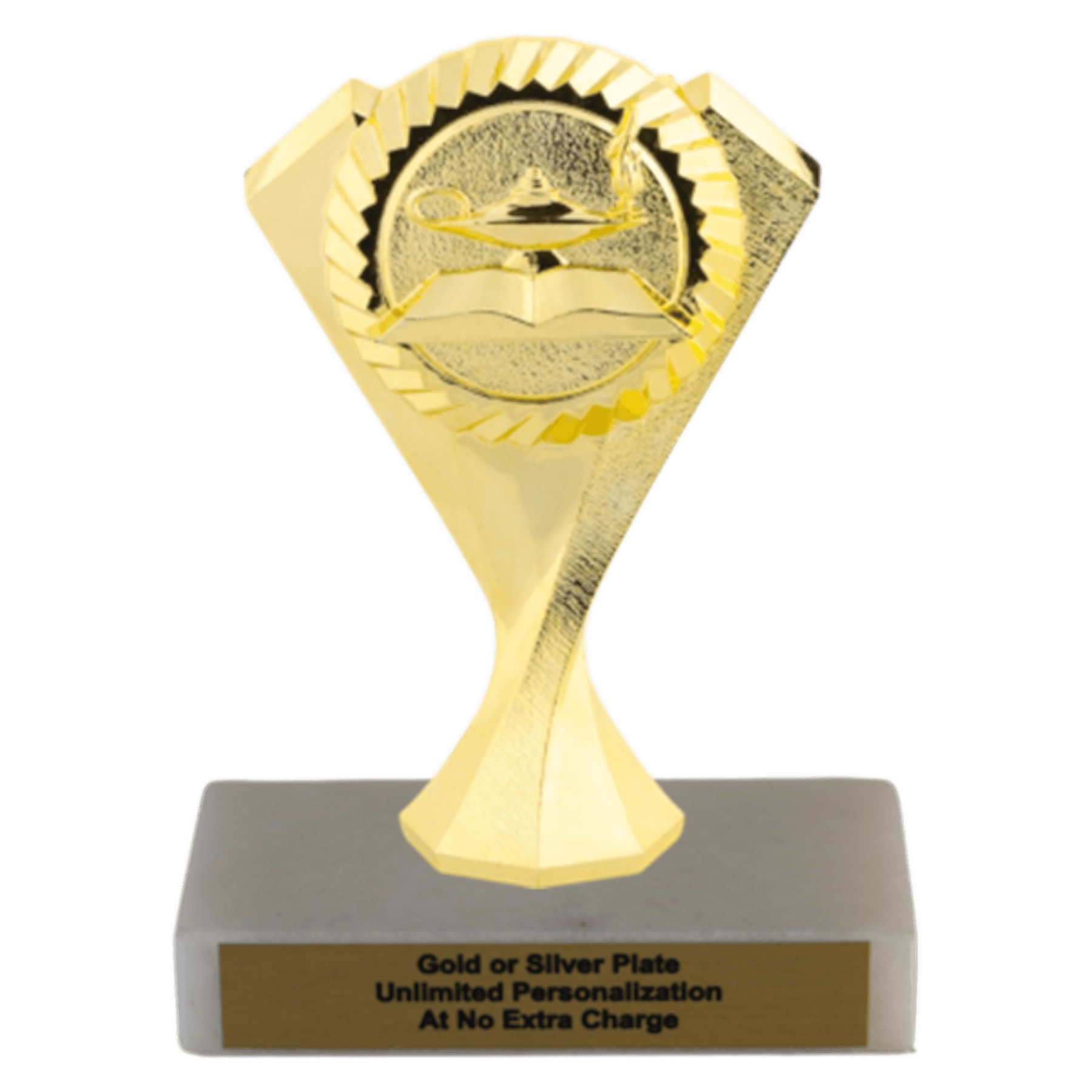Custom Lamp Knowledge Trophy - custom lamp trophy | Personalization ...