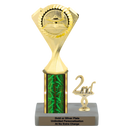 Custom Lamp of Knowledge Trophy - Type L Series 36263