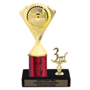 Custom Lamp of Knowledge Trophy - Type L Series 36263