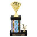 Custom Lamp of Knowledge Trophy - Type N Series 36263