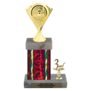 Custom Lamp of Knowledge Trophy - Type N Series 36263