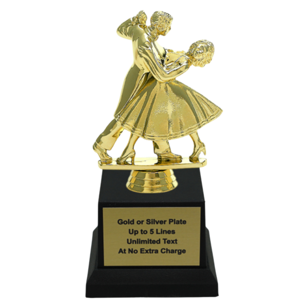 Custom Dance Couple Trophy - Type A1 Series 3628