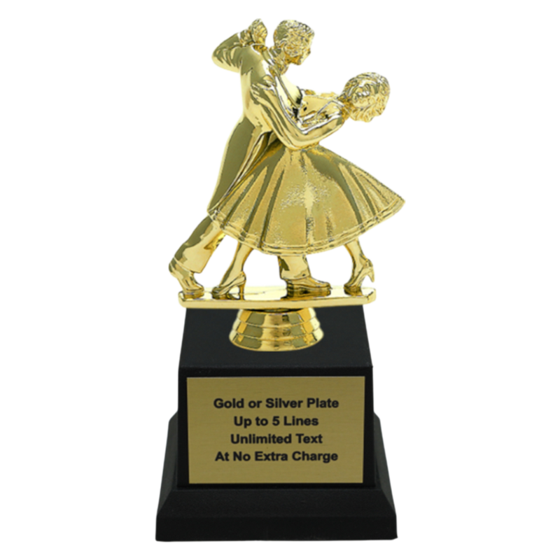 Custom Dance Couple Trophy - Type A1 Series 3628