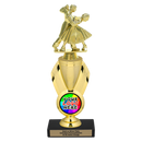 Custom Dance Couple Trophy - Type B Series 3628/342655