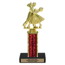 Custom Dance Couple Trophy - Type C Series 3628