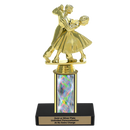 Custom Dance Couple Trophy - Type C Series 3628