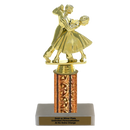 Custom Dance Couple Trophy - Type C Series 3628