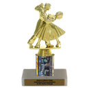 Custom Dance Couple Trophy - Type C Series 3628