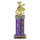 Custom Dance Couple Trophy - Type F Series 3628
