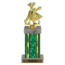 Custom Dance Couple Trophy - Type F Series 3628