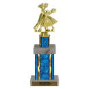 Custom Dance Couple Trophy - Type G Series 3628