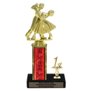 Custom Dance Couple Trophy - Type L Series 3628