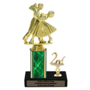 Custom Dance Couple Trophy - Type L Series 3628