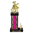Custom Dance Couple Trophy - Type N Series 3628