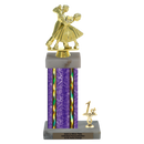 Custom Dance Couple Trophy - Type N Series 3628