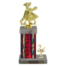 Custom Dance Couple Trophy - Type N Series 3628