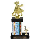 Custom Dance Couple Trophy - Type N Series 3628