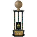 Premium Custom Perpetual Basketball Trophy - Type 3P003/P38B Series 3RA702AG