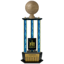Premium Custom Perpetual Basketball Trophy - Type 3P003/P38B Series 3RA702AG