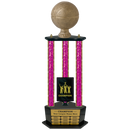 Premium Custom Perpetual Basketball Trophy - Type 3P003/P38B Series 3RA702AG