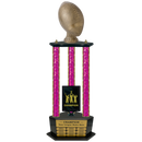 Premium Custom Perpetual Football Trophy - Type 3P003/P38B Series 3RA703AG