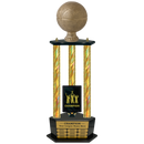 Premium Custom Perpetual Basketball Trophy - Type 3P003/P38B Series 3RA702AG