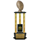 Premium Custom Perpetual Football Trophy - Type 3P003/P38B Series 3RA703AG