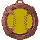 3CA Carbonite Series Softball Themed Medal