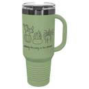 Special Edition Polar Camel 40 oz. Travle Mug w/ Handle and Straw