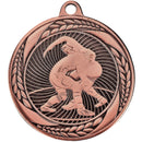 2MS4 Laurel Nobilis Series Wrestling Themed Medal