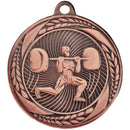 2MS4 Laurel Nobilis Series Weightlifting Themed Medal