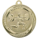2MS4 Laurel Nobilis Series Weightlifting Themed Medal