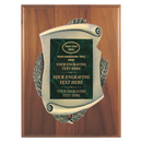 2E45 Framed Series Green Marble to Gold Laser Plaque