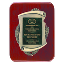 2E45 Framed Series Green Marble to Gold Laser Plaque