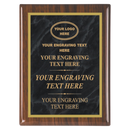 MPL Series Black Marble to Gold Laser Plaque