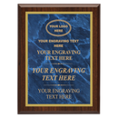 MPL Series Blue Marble to Gold Laser Plaque