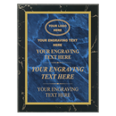 MPL Series Blue Marble to Gold Laser Plaque