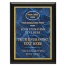 MPL Series Blue Marble to Gold Laser Plaque