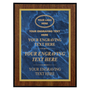 MPL Series Blue Marble to Gold Laser Plaque