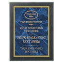 MPL Series Blue Marble to Gold Laser Plaque