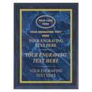 MPL Series Blue Marble to Gold Laser Plaque