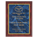 MPL Series Blue Marble to Gold Laser Plaque