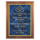 MPL Series Blue Marble to Gold Laser Plaque