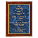 MPL Series Blue Marble to Gold Laser Plaque