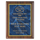 MPL Series Blue Marble to Gold Laser Plaque