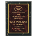 MPL Series Burgundy Marble to Gold Laser Plaque