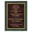 MPL Series Burgundy Marble to Gold Laser Plaque